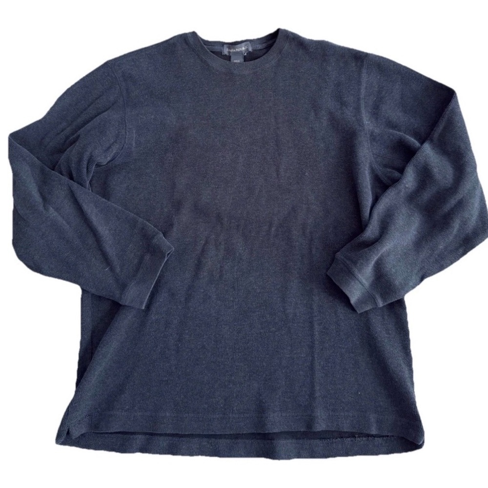 Vintage Banana Republic sweater
mens size L 100% cotton heavyweight